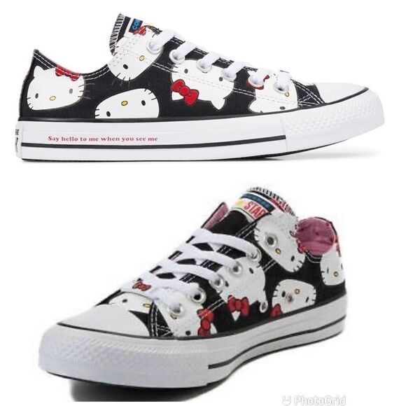 Converse All Star Hello Kitty Sneakers - Picture 1 of 9